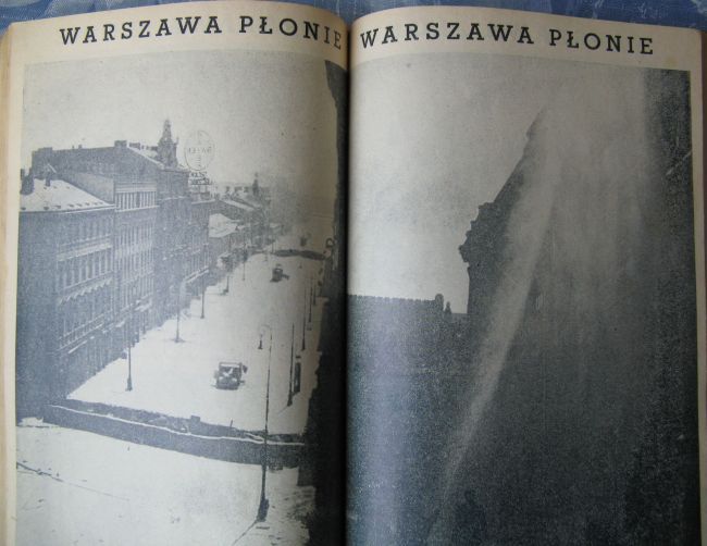 Warszawa płonie